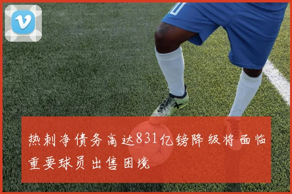 热刺净债务高达831亿镑降级将面临重要球员出售困境