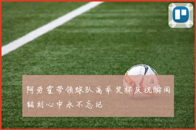 阿劳霍带领球队高举奖杯庆祝瞬间铭刻心中永不忘记
